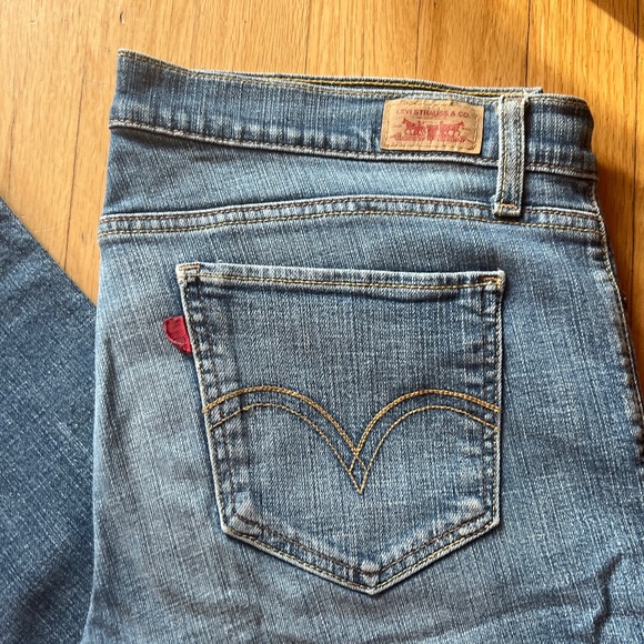Levis too super low 524  Red Tab Jeans Jr Sz 15M - Picture 3 of 7